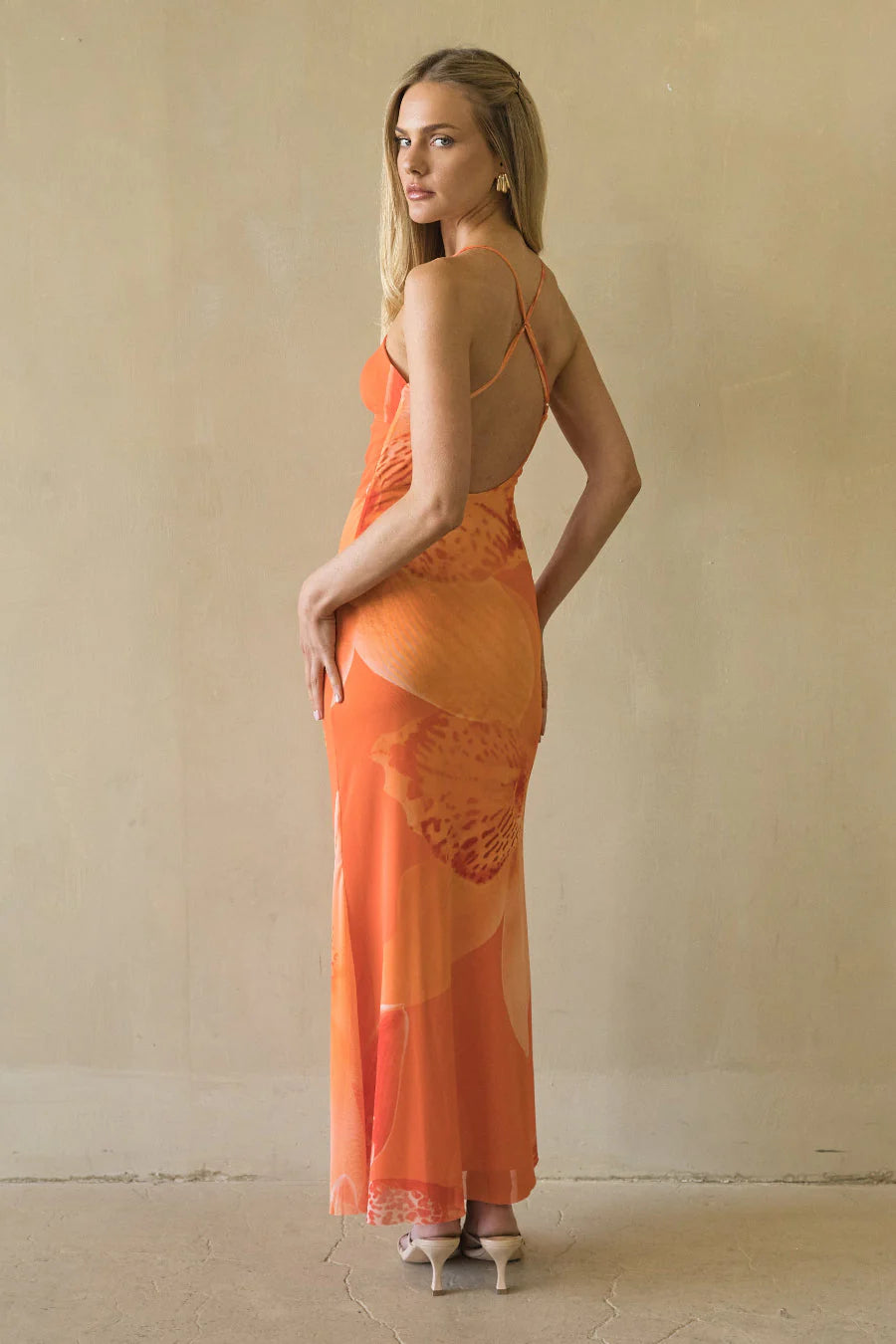 Chelley Keyhole Maxi Dress