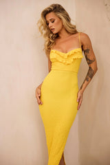 Promenade Maxi Dress - Yellow