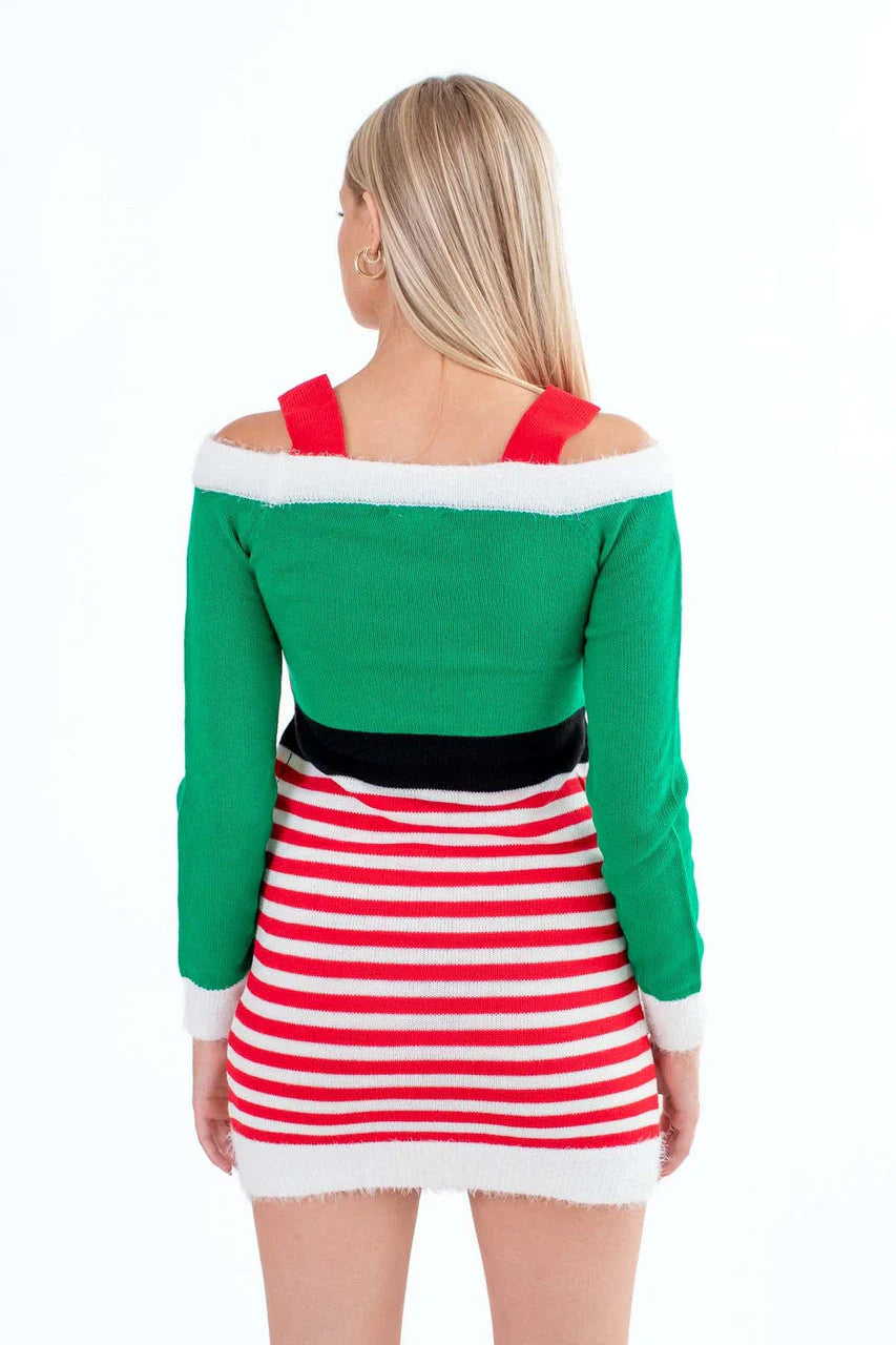 Off Shoulder Elf Dress