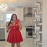 It Girl Confidential Satin Mini Dress Red