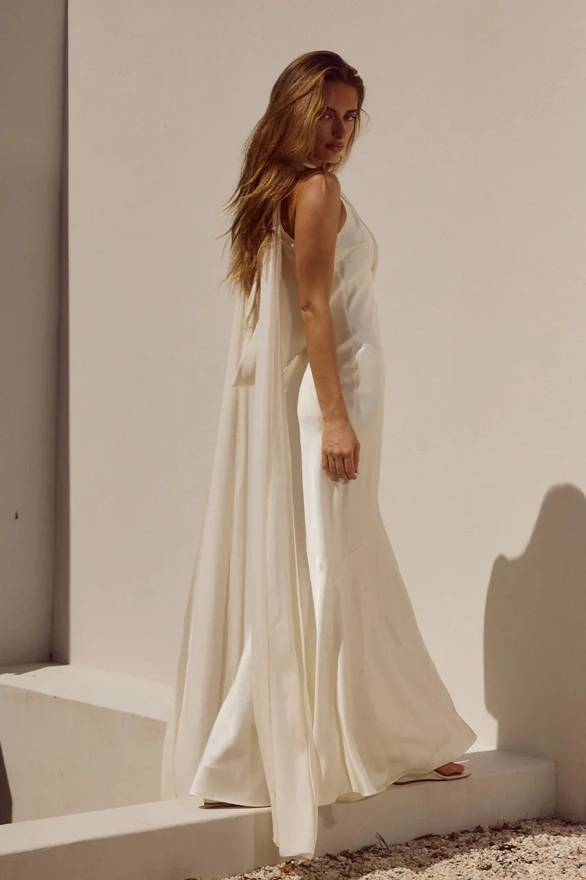 Gabriella Cowl Neck Maxi Dress
