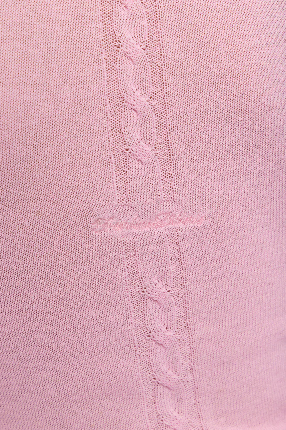 Logan Knit Mini Dress - Pink Cloud