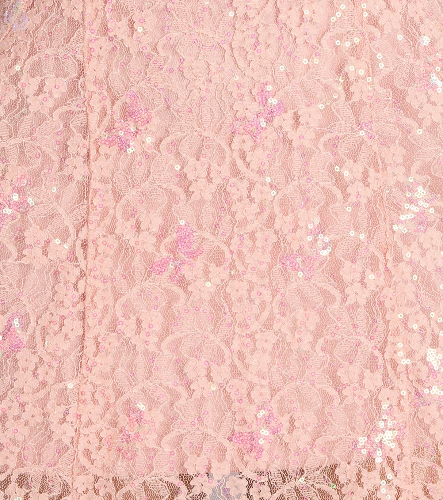 Whimsical Sparkle Butterfly Sequin Lace-Up Skater Dress
