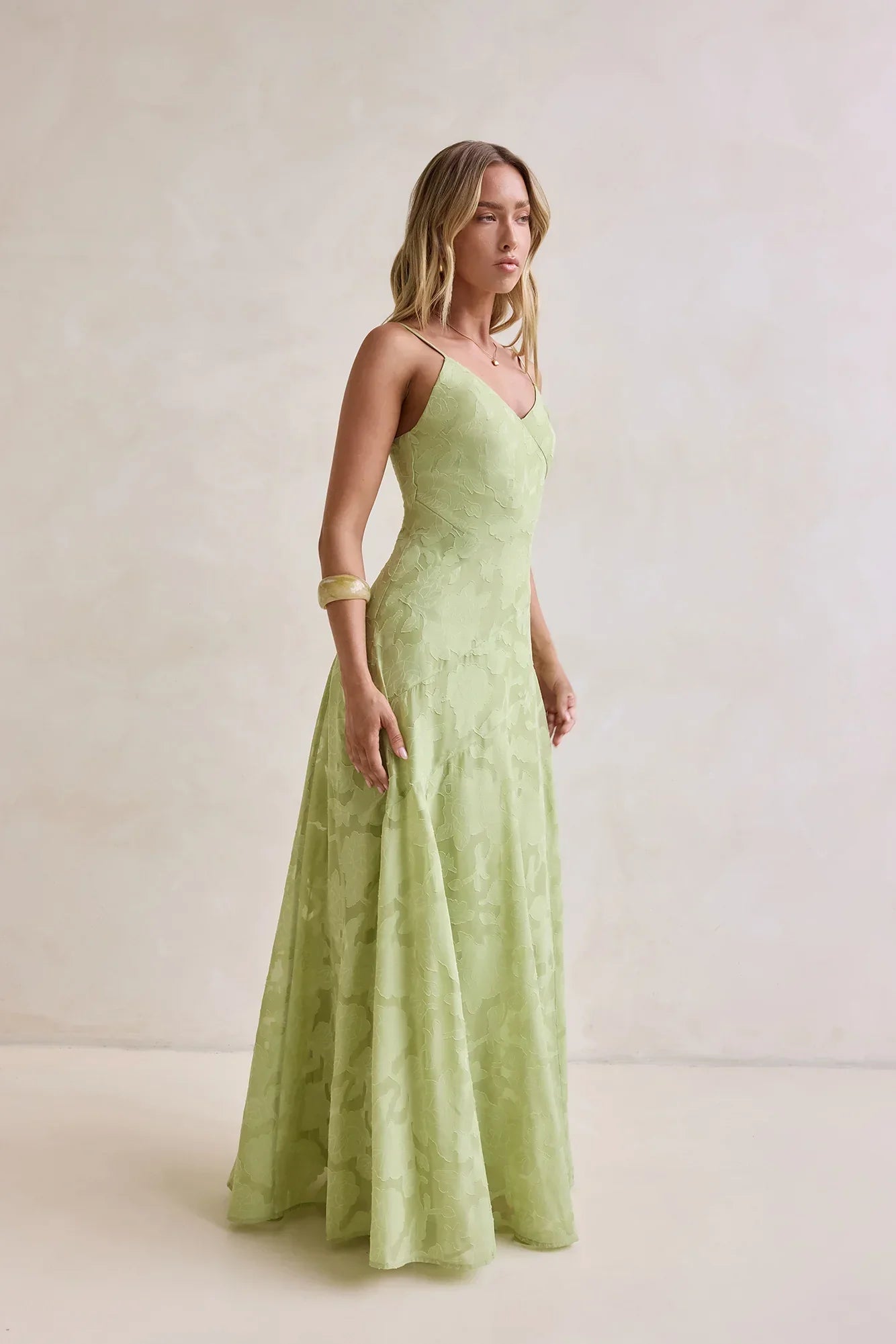 Dancing Spark Maxi Dress Sage