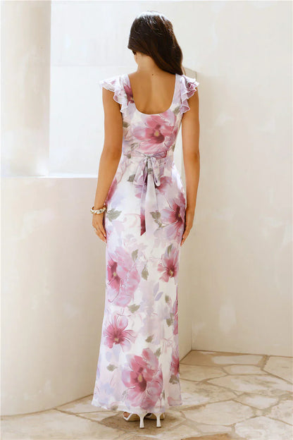 League Of Her Own Maxi Dress Floral