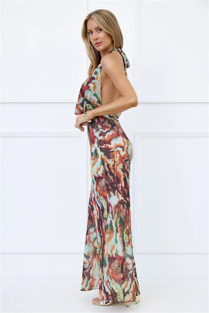 Lexie Maxi Dress Sonora Print