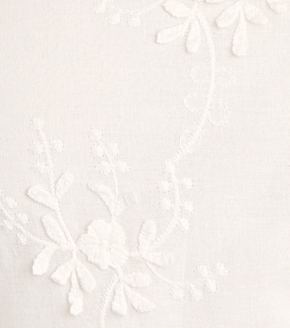 Cottage Charm Eyelet Mini Dress