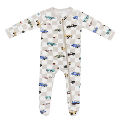 Zippered Footie in Fast and Fierce