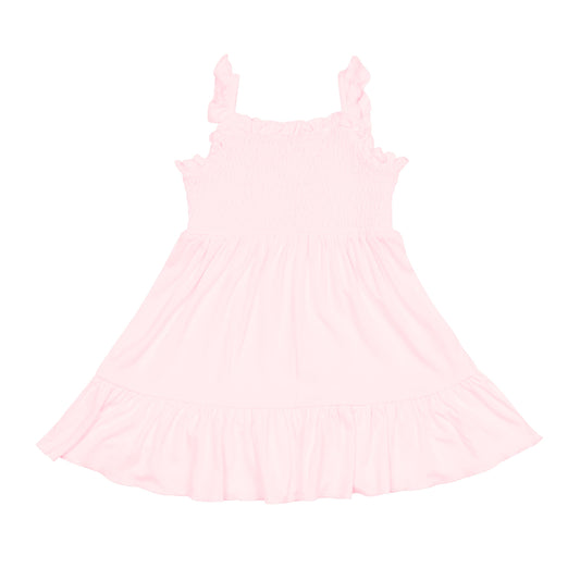 Smocked Dress in Sakura