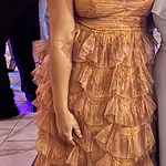Festival Of You Strapless Tulle Maxi Dress Fuchsia