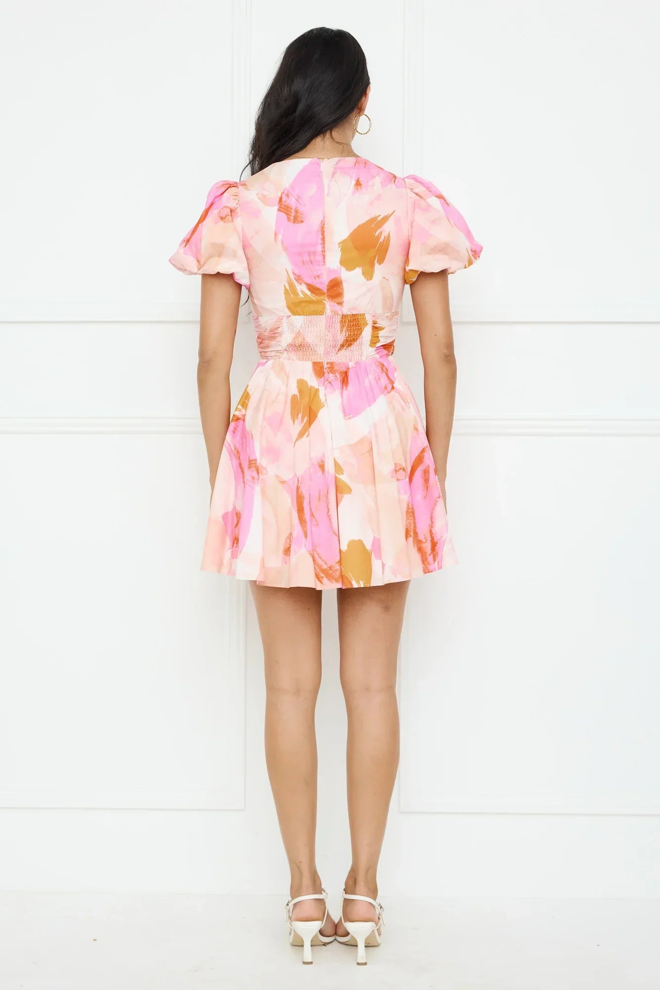 Cherry Bombshell Mini Dress Pink