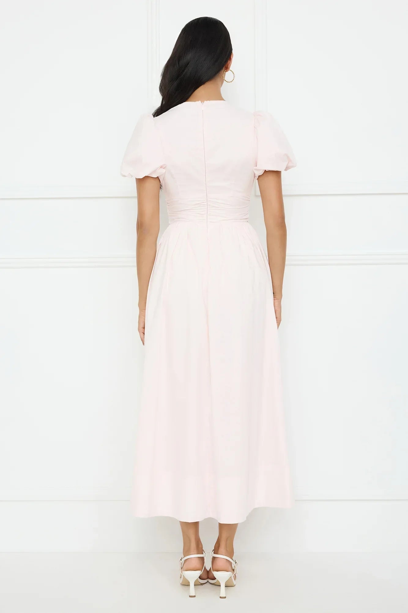 Peach Fizz Maxi Dress Pink
