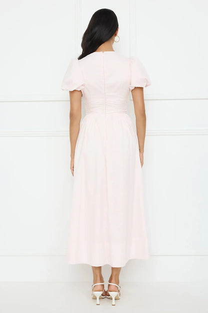Peach Fizz Maxi Dress Pink