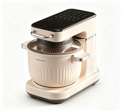 Multifunctional Chef Machine | Dough Mixer, Meat Grinder, and Air Fryer—All-in-One Household Cooking Machine