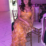 Festival Of You Strapless Tulle Maxi Dress Fuchsia
