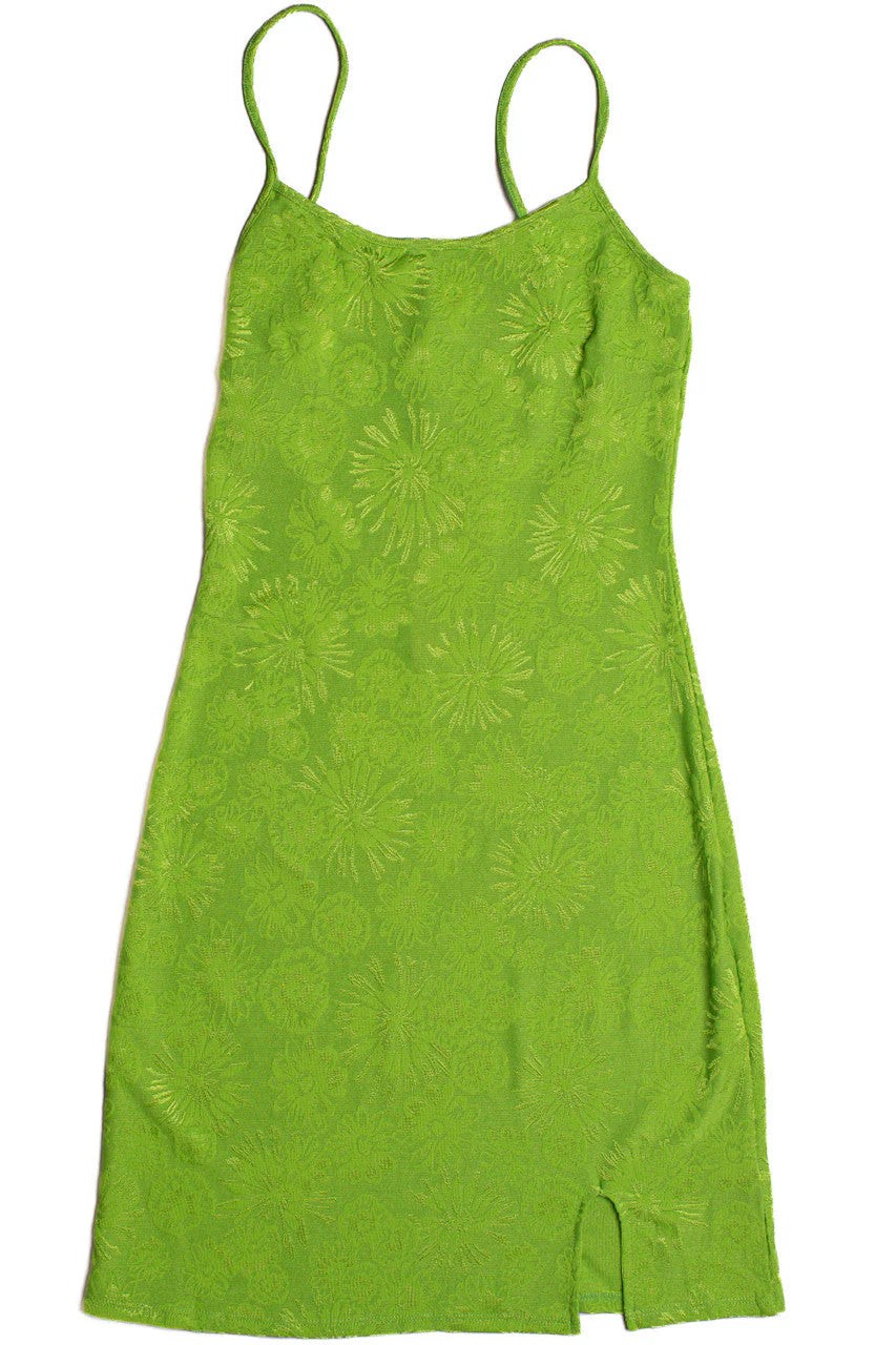 Aloe Gel Jacquard Mini Dress