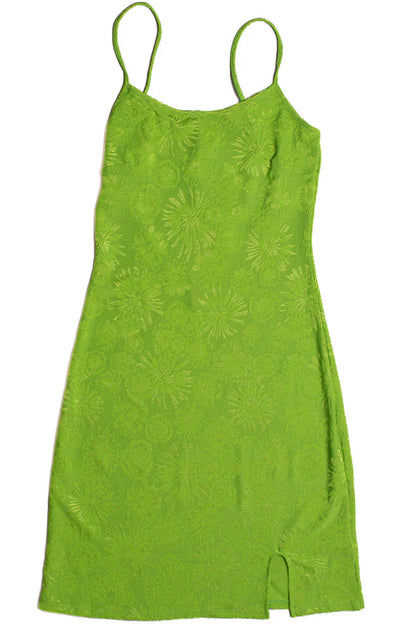 Aloe Gel Jacquard Mini Dress