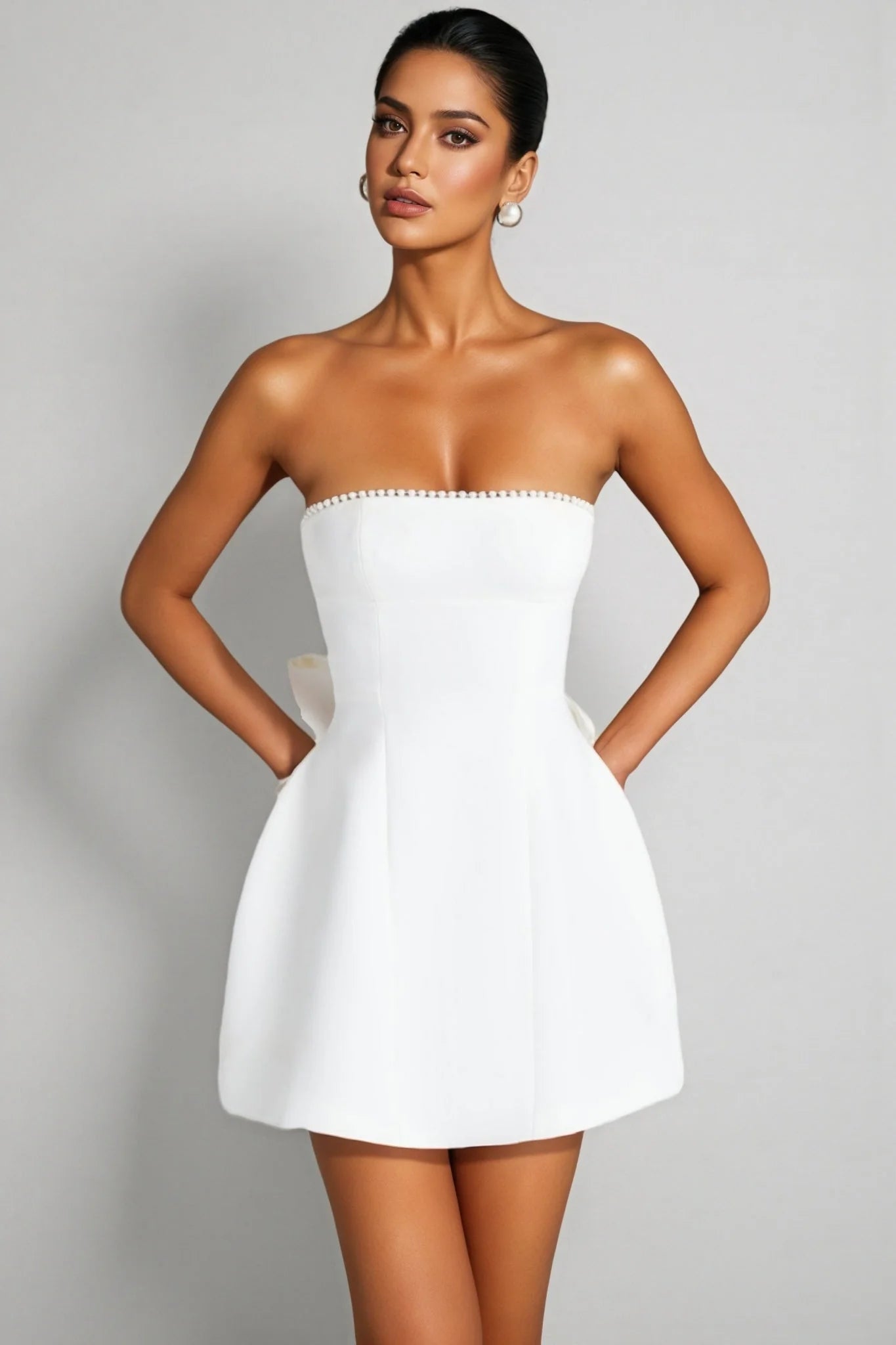 Raymos Backless Butterfly Mini Dress