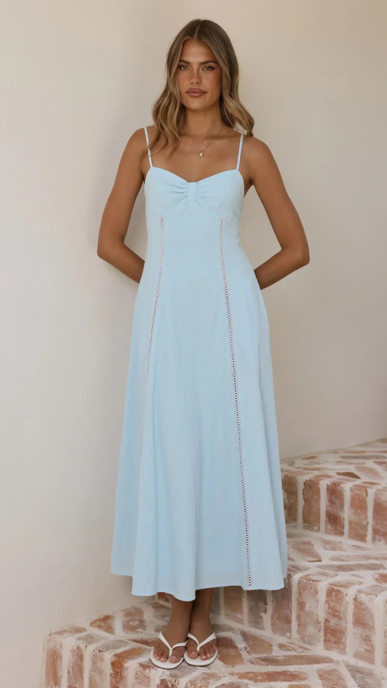 Suri Maxi Dress - Blue