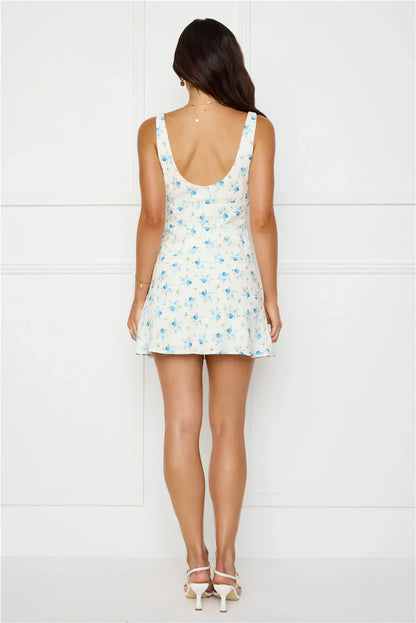 Cosmopolitan Chic Mini Dress Blue