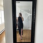 Distant Love Satin Maxi Dress Black