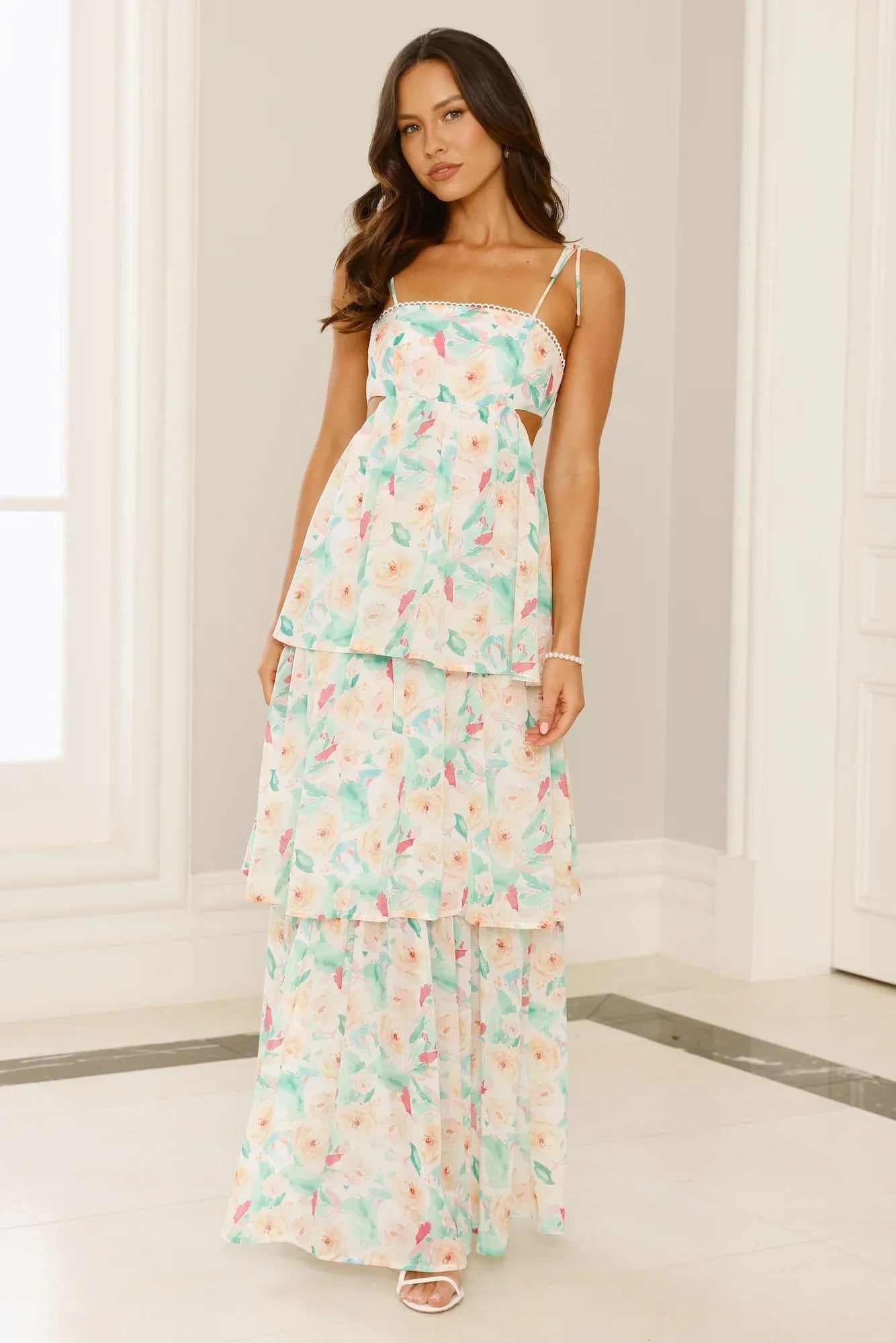 Hamilton Island Maxi Dress Green