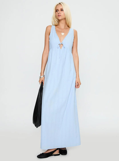 Elyza Maxi Dress Blue