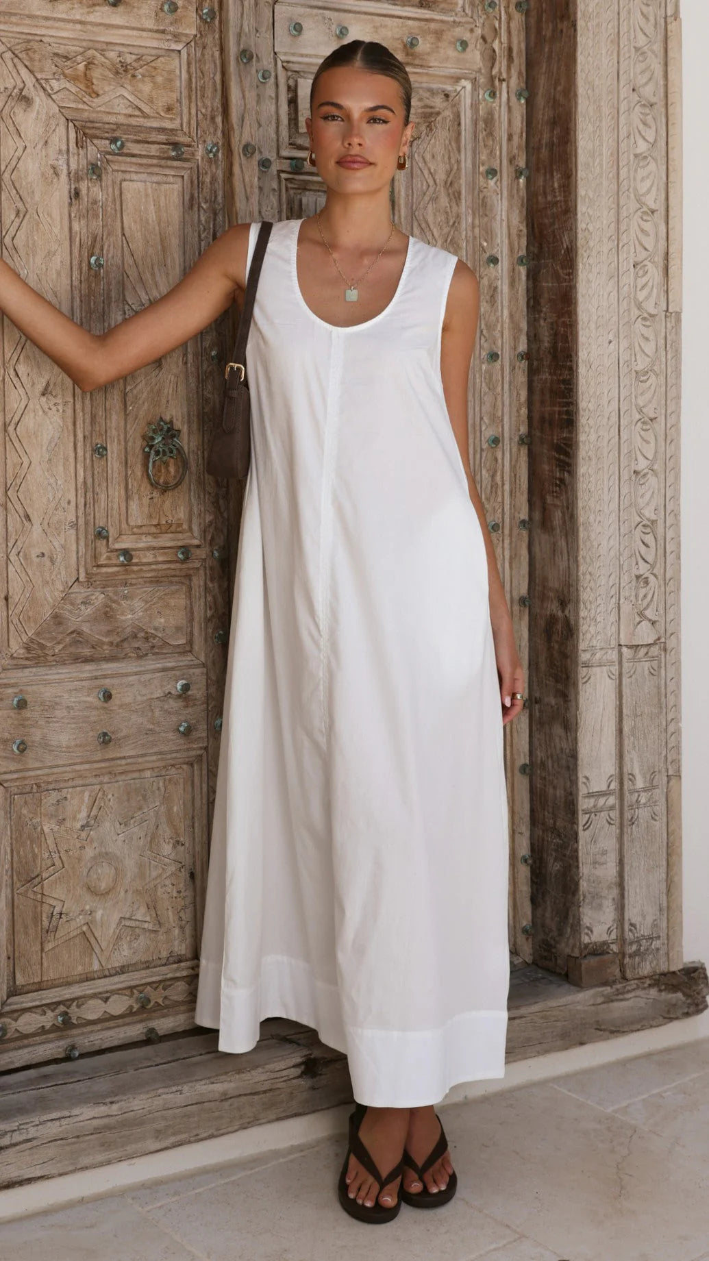 Alex Maxi Dress - White
