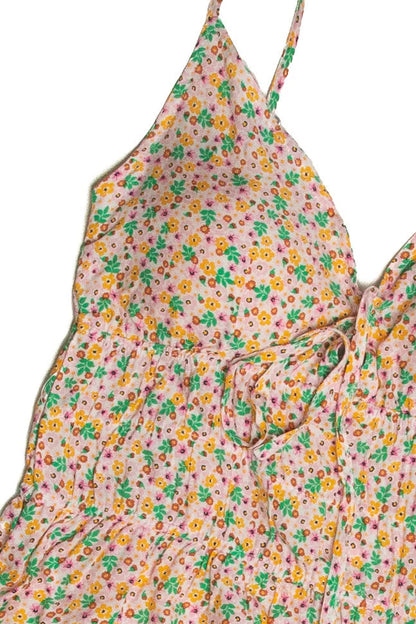 Padded Cup Ditsy Floral Maxi Dress