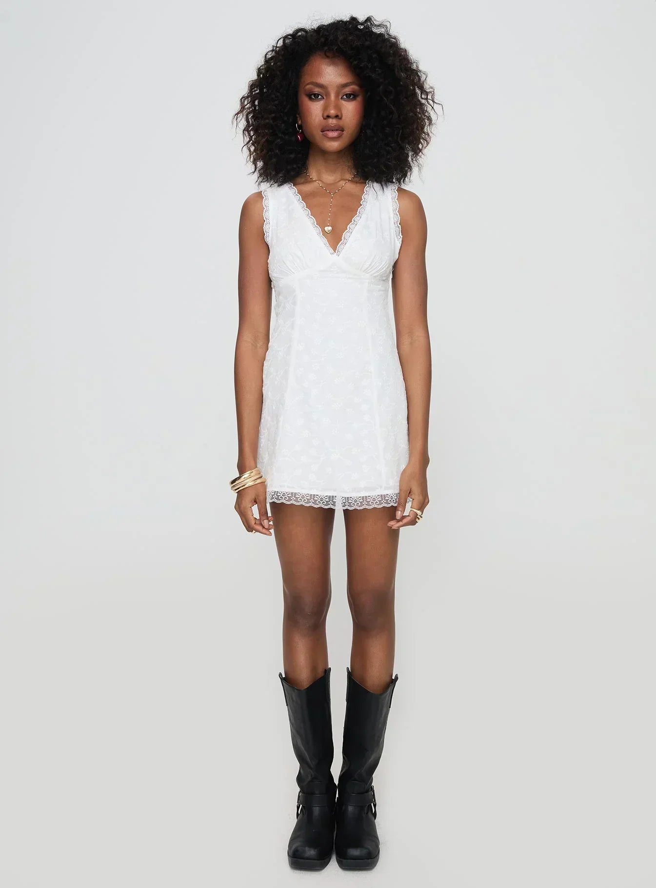 Gimmie Mini Dress White