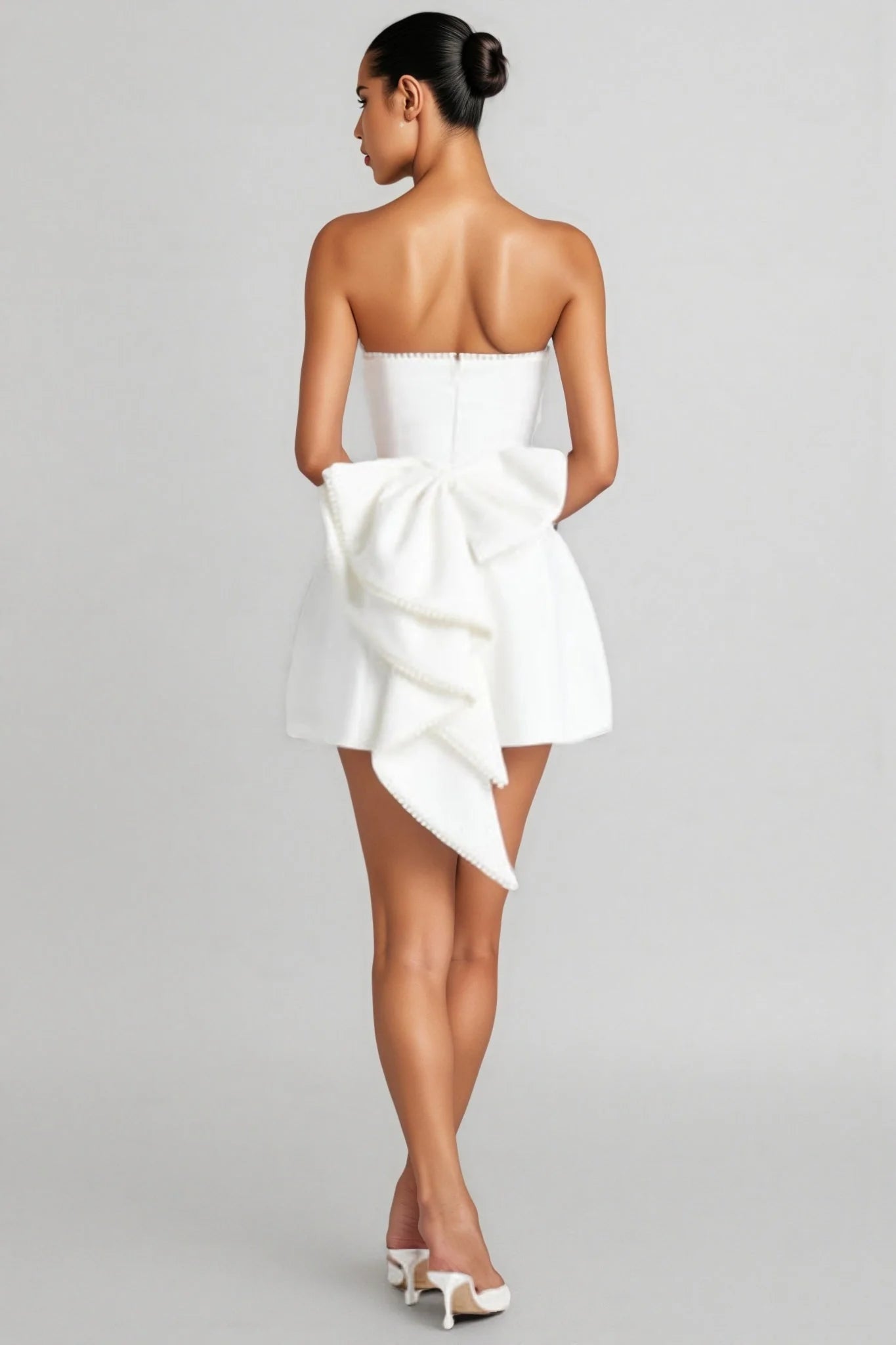 Raymos Backless Butterfly Mini Dress