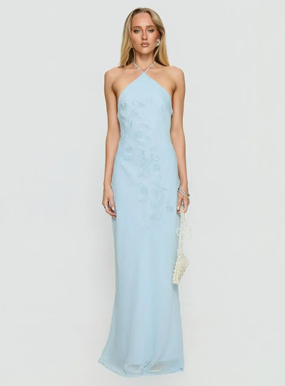 Epilogues Arrowhead Maxi Dress Blue