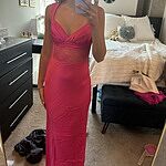 Permission To Party Satin Maxi Dress Blue