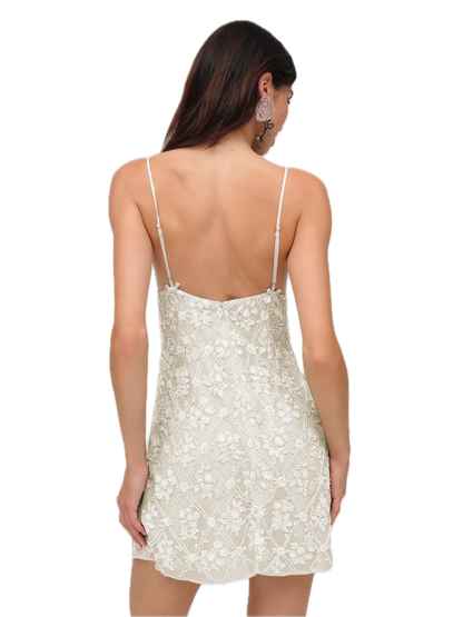 Bridget Beaded Mini Dress