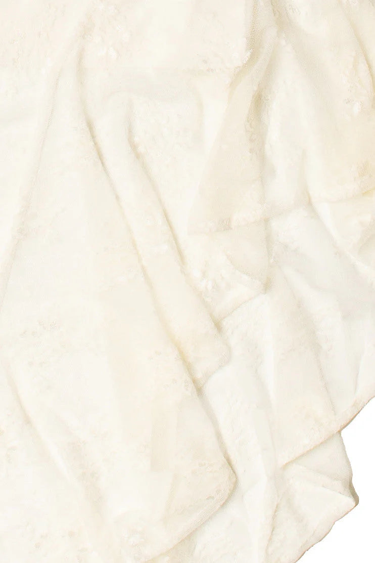 Asymmetric Hem Lace Dress