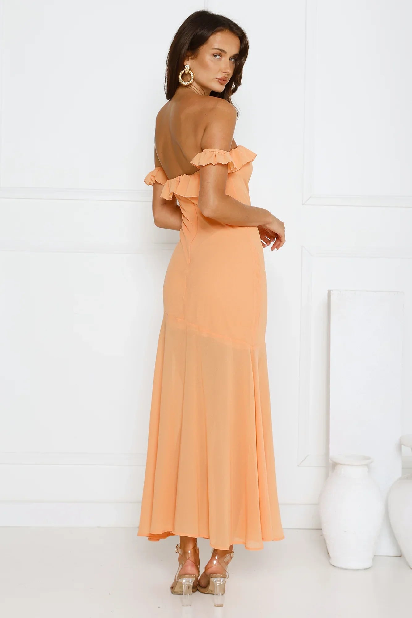 Flirt With Style Maxi Dress Orange