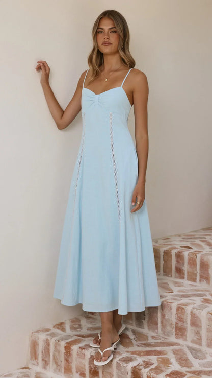 Suri Maxi Dress - Blue