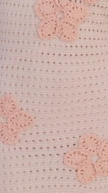 Elodie Crotchet Maxi Dress - Pink