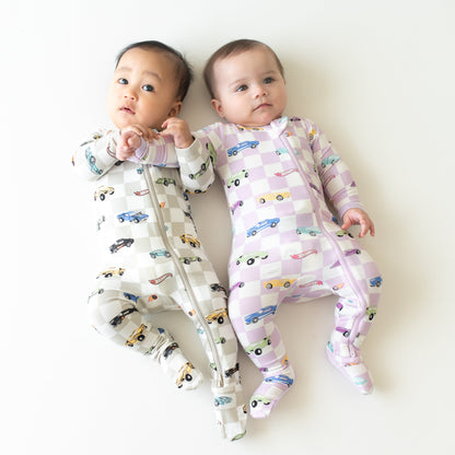 Zippered Footie in Fast and Fierce