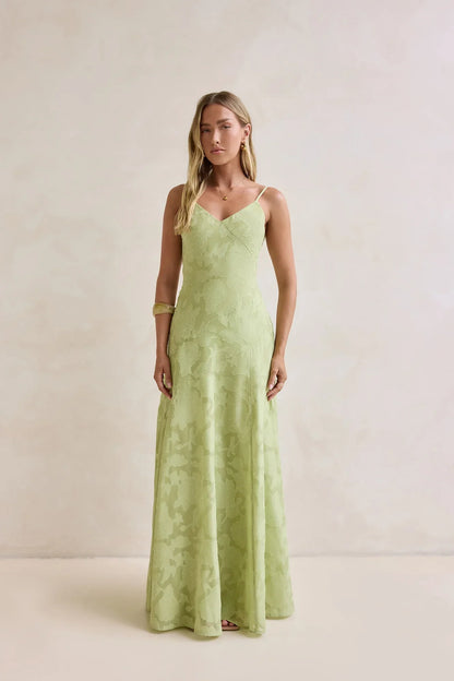Dancing Spark Maxi Dress Sage