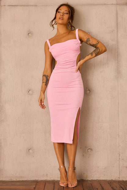 Loveship Midi Dress - Pink