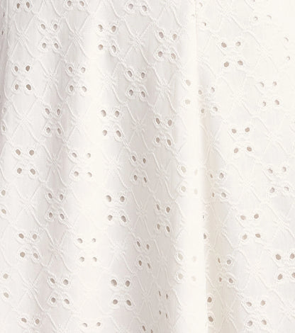 Daytime Darling Eyelet Mini Dress