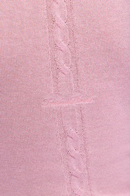 Logan Knit Mini Dress - Pink Cloud
