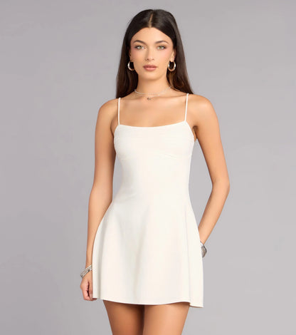 Sweet Agenda A-Line Mini Dress
