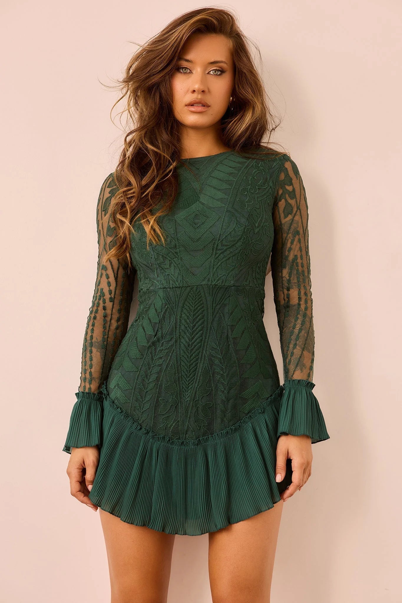 The Only Muse Dress - Forest Green