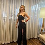 A New Glow Sequin Maxi Dress Lilac