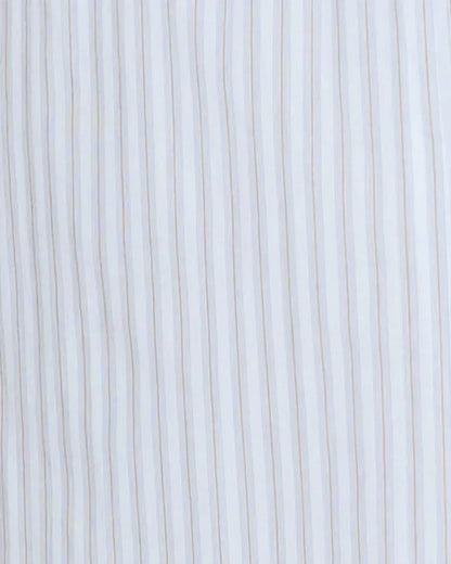 Pinched Dress - Lake Stripe
