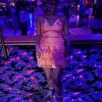 Party At The Disco Halter Mini Dress Pink
