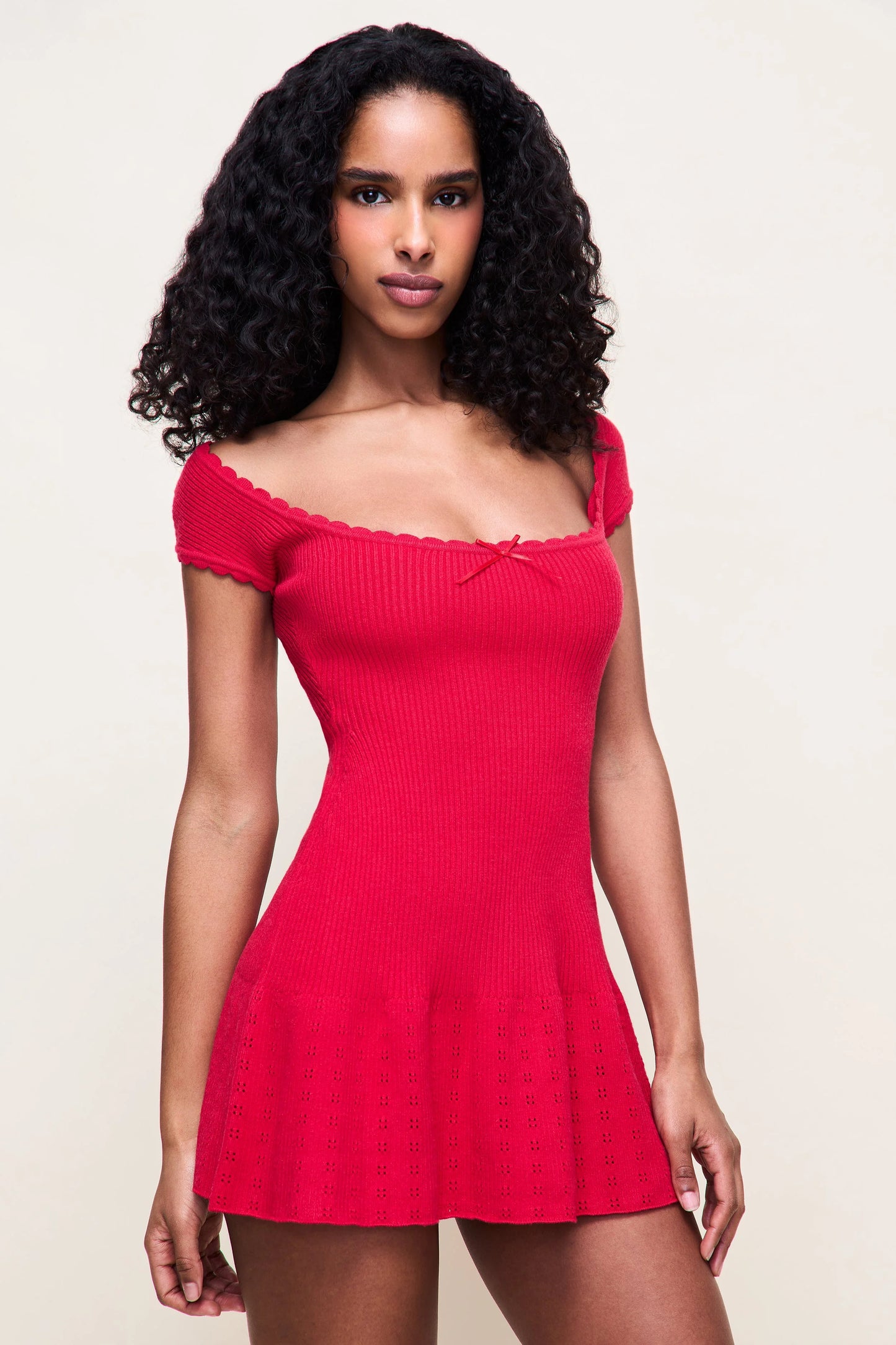 Eileen Pointelle Dress
