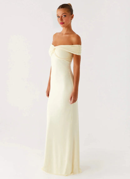 Elegeleges Exclusive - Countless Maxi Dress - Yellow